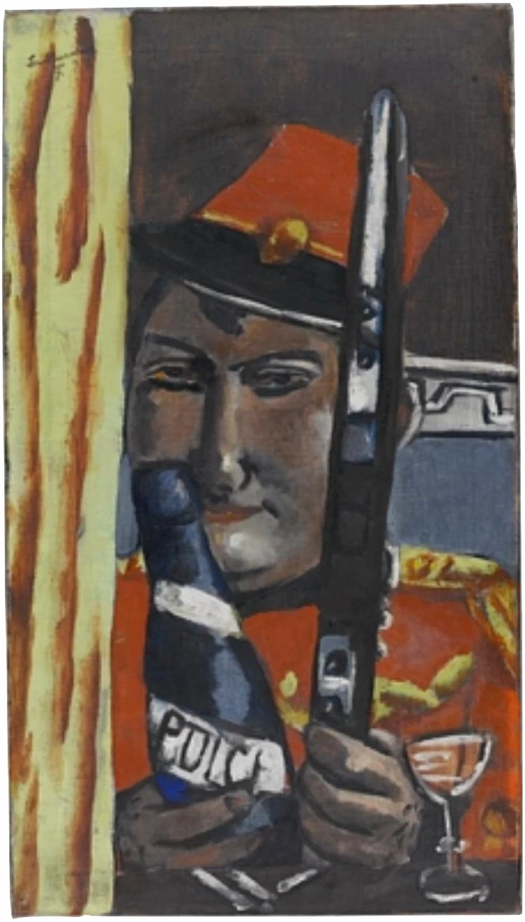 Il soldato peruviano vuole bere, 1929 - Staatsgalerie Stuttgart